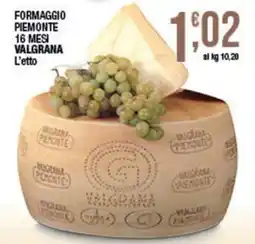 Sidis Formaggio Piemonte Valgrana offerta