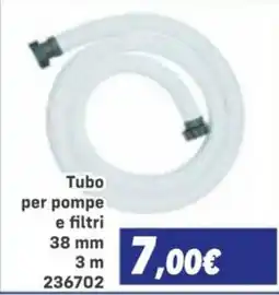 Orizzonte Tubo per pompe e filtri offerta