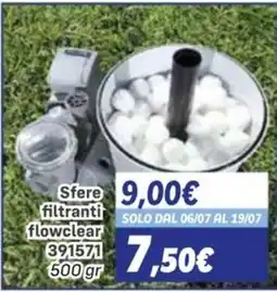Orizzonte Sfere filtranti flowclear offerta