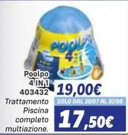 Orizzonte Poolpo 4 in 1 offerta