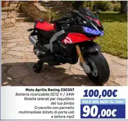 Orizzonte Moto Aprilia Racing 230357 offerta