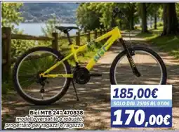 Orizzonte Bici MTB 24" 470838 offerta