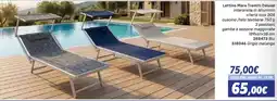 Orizzonte Lettino Mare Tremiti Deluxe offerta