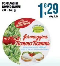 Sidis Formaggini Nonno Nanni offerta