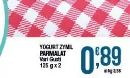 Sidis Yogurt Zymil Parmalat Vari Gusti offerta
