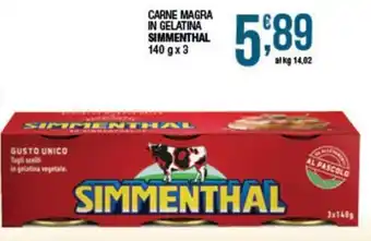 Carne magra in gelatina Simmenthal