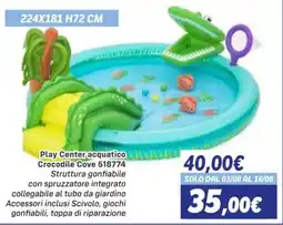 Orizzonte Play Center acquatico Crocodile Cove offerta