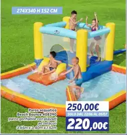 Orizzonte Parco acquatico Beach Bounce offerta