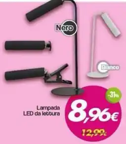 Franzy's Lampada LED da lettura offerta