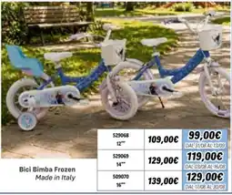 Orizzonte Bici Bimba Frozen offerta