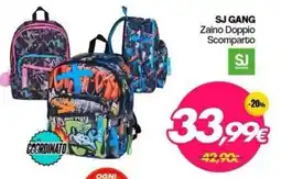 Franzy's Zaino Doppio Scomparto SJ GANG offerta