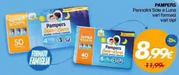 Franzy's Pampers Pannolini Sole e Luna offerta
