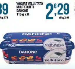 Sidis Yogurt Vellutato Multifrutti Danone offerta