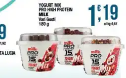 Sidis Yogurt Mix Pro High Protein Milk offerta