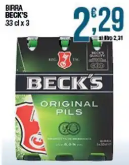 Sidis Beck's Original Pils offerta
