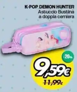 Franzy's K-POP DEMON HUNTER Astuccio Bustina a doppia cerniera offerta