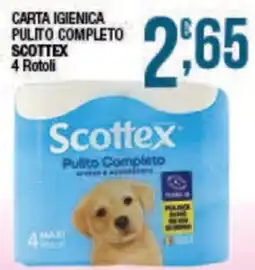 Sidis Carta igienica Scottex Pulito Completo offerta