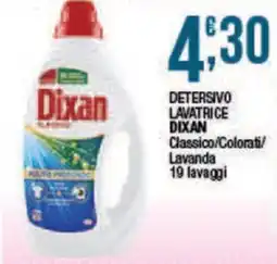 Sidis Detersivo lavatrice Dixan offerta