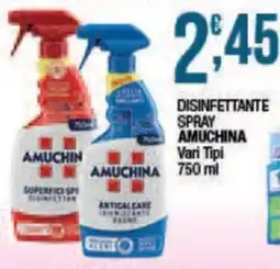 Sidis Disinfettante spray Amuchina offerta