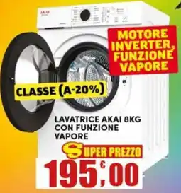Maury's Lavatrice Akai 8kg offerta