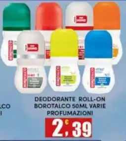 Maury's Deodorante roll-on Borotalco offerta