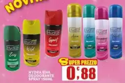 Maury's Hydra Viva deodorante spray offerta