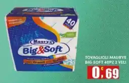 Maury's Tovaglioli Maury's Big & Soft offerta