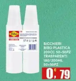 Maury's Bicchieri bibo plastica offerta