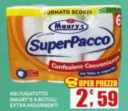 Maury's Asciugatutto Maury's offerta