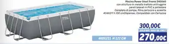 Piscina Power Steel Frame 240060
