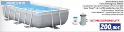Orizzonte Piscina Prisma Metal offerta