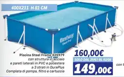 Orizzonte Piscina Steel Frame Bestway offerta