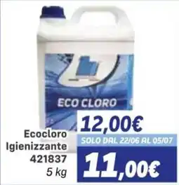 Orizzonte Ecocloro igienizzante offerta