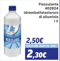 Orizzonte Floculante idrossisolfatochloruro di alluminio offerta