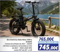 Orizzonte Bici Elettrica Ibike NiloX X5Pro offerta