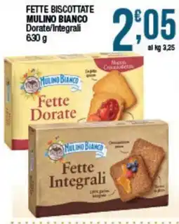 Sidis Fette biscottate Mulino Bianco Dorate/Integrali offerta