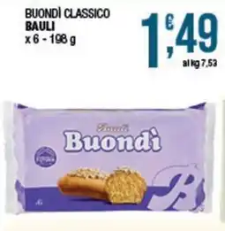 Sidis Buondì classico offerta