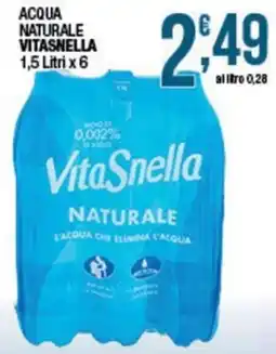 Sidis Acqua naturale Vitasnella offerta