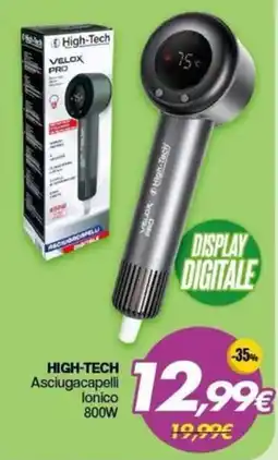 Franzy's High-Tech Asciugacapelli Ionico offerta