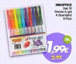 Franzy's NIKOFFICE Penne A gel offerta