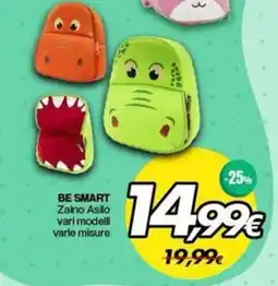 Franzy's BE SMART Zaino Asilo offerta