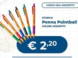 Mornati Paglia Stabilo Penna Pointball offerta