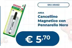 Mornati Paglia Arda Cancellino Magnetico con Pennarello Nero offerta