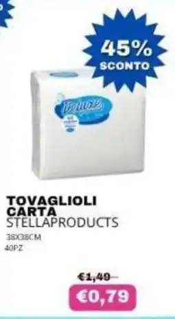 KOKO Emporio Tovaglioli carta Stellaproducts offerta