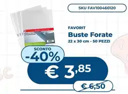 Mornati Paglia Favorit Buste Forate offerta