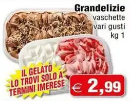Magazzini Smart Grandelizie vaschette vari gusti offerta