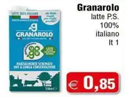 Magazzini Smart Granarolo latte P.S. offerta