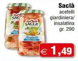 Magazzini Smart Saclà acetelli insalatina offerta