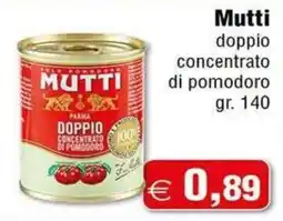 Magazzini Smart Mutti doppio concentrato di pomodoro offerta