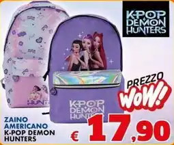 Casa & Co Zaino americano K-Pop Demon Hunters offerta